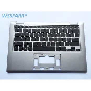 Orijinal ınspiron P20T 11 3147 07W4K6 7W4K6 laptop klavye ABD Versiyonu Gümüş palmrest ile