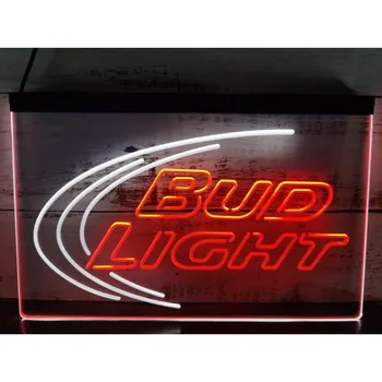  Tomurcuk ışık bira buz Bar dekorasyon hediye çift renkli Led Neon burcu