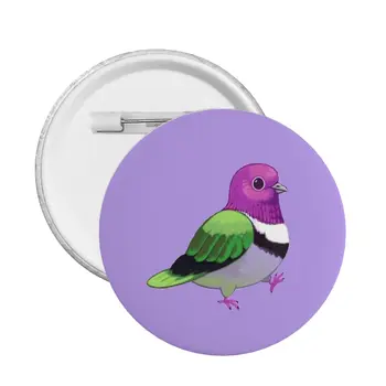 Meyve Gurur Kuşlar K Başlı Güvercin Pin Özelleştirilebilir Rozeti Giysi Rozetleri Broş Broş metal pimler Severler