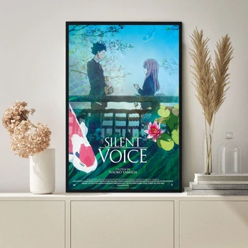 Gümüş Ses Anime Posteri duvar tablosu Ev Dekorasyon (Çerçeve Yok)
