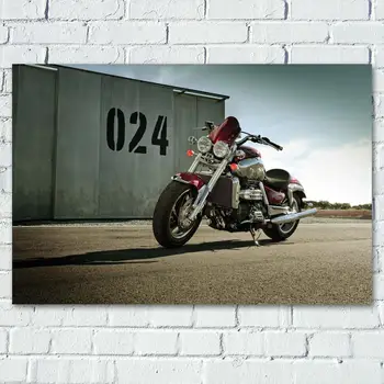 Duvar Sanat Posterleri Araçlar Triumph Rocket III Motosiklet Duvar Kağıdı Tuval Baskılar Sanat Boyama Oturma Odası Dekor için