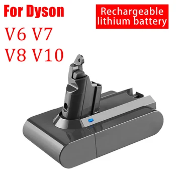 1 Orijinal şarj edilebilir pil Dyson 21.6 V için V6, V7, V8, V10 Serisi, SV07, SV09, SV10, SV12, DC62, Hayvan Pro Elektrikli Süpürge