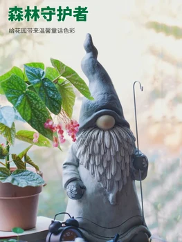 Gandalf Süslemeleri Açık Bahçe Goblin Bahçecilik Bakkal Avlu Peyzaj Dekorasyon Oturma Odası Balkon Yaratıcı