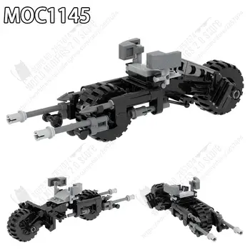 MOC1145 Yaratıcılık MOC Motosiklet Modeli Yapı Taşları Film Araç İle Uyumlu Aksiyon Figürü Montaj tuğla oyuncaklar Çocuklar İçin