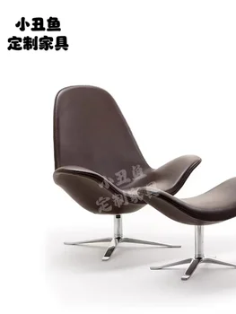 Hxl Özel Şekilli Frp Döner Recliner Oturma Odası Yaratıcı Boş Sandalye Tasarımcı Koltuk