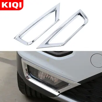 Araba Ön Sis İşık Trim Sticker Arka Kuyruk şerit lamba çerçeve Volkswagen T-Roc Troc 2018-2023 Aksesuarları