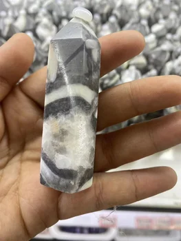 1 adet Doğal Taş Ve Kristaller Noktası Değnek Büyücülük Kabuklu Deniz Ürünleri Yeşim Ev Dekorasyon Mineral Taşlar El Sanatları Odası Akvaryum Dekor
