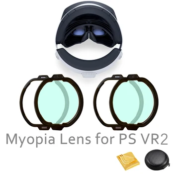 Manyetik miyopi Lens çerçeve PS VR2 miyopi Lens Anti mavi ışık gözlük hızlı Sökmeye Koruma VR reçete lensler