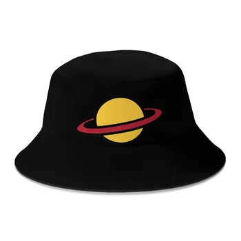 Saturn Balıkçı Şapka Erkekler Kadınlar Özelleştirilmiş Uzay Bahar Yaz Kova Şapka Seyahat güneş şapkası Güneş Geçirmez