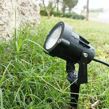 COB Açık bahçe lambası LED çim lambası Başak 7W Su Geçirmez Ampul 220V 110V 12V Peyzaj IP65 Yolu Spot