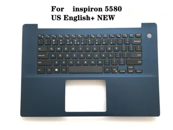 100 % Yeni ABD İngilizce Dell Inspiron 5580 Palmrest Klavye Meclisi mavi N-TP 5P4P3 05P4P3