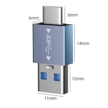 Evrensel USB C OTG Adaptör Tipi C Erkek mikro USB C Dişi Dönüştürücü Samsung S21 S20 S10 Xiaomi Huawei USBC