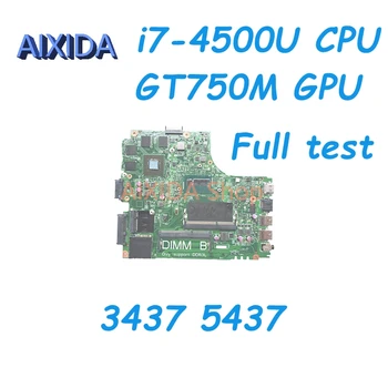 AIXIDA 12307-2 MB 01C6NT CN-01C6NT CN-0CN2DV Anakart DELL Inspiron 3437 5437 Laptop Anakart İçin ı7-4500U CPU GT750M GPU