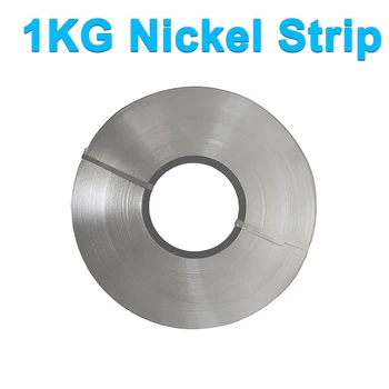 1KG 0.12 * 20mm Nikel Levha Pil Paketi için Çeşitli Boyut Nikel Kaplama Çelik Şerit 18650 26650 Pil Kaynak 0.2*15mm