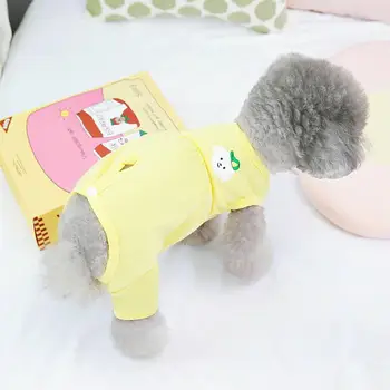 Rahat Pet Ameliyat Sonrası Gömlek Elastik Pet Bakım Giysileri Yavru Kedi Cerrahi Kurtarma Bakım Giyim Kadın Köpekler için