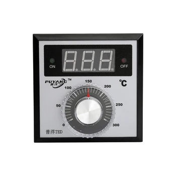 TED - 2001D Yeni XMTD Topuzu 220V 0-300 Santigrat E Tipi K Tipi Röle Dijital termostat Ekran sıcaklık kontrol cihazı