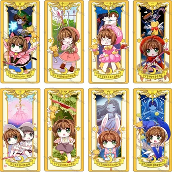 Tarot Kartı Metal İşareti Cardcaptor Sakura Metal Plak Karikatür Anime Sevimli Dekoratif Levha Ev Dekorasyon Kulübü Yatak Odası Kız Hediye