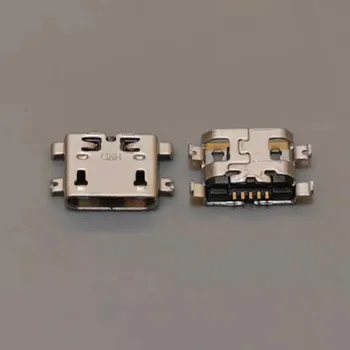 25 adet mikro usb Jack Dişi Soket telefon şarj portu Redmi için Note2 Kuyruk Fişi