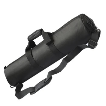 65CM kamera tripodu çantası koruyucu pamuk su geçirmez ışık standı Tripod Monopod kamera çantası omuz askısı ile