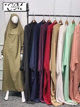 Ramazan Setleri müslüman kıyafetleri İslami Giyim Kadınlar İçin Fas Kaftan Kimono Başörtüsü Türkiye Siyah Abaya Kadınlar Dubai Lüks