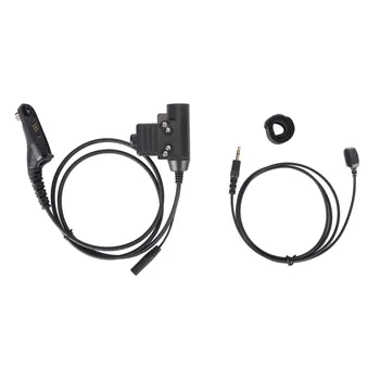 Kulaklık Adaptörü Kolay Taşıma Güçlü Sıkma Kuvveti PTT Adaptörü Kulaklık Kablosu Basit Kullanım için Kompakt Yapı DP4400 DP4800