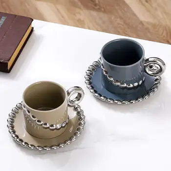 Seramik Kahve Seti İyi görünümlü Set Ev Su Bardağı