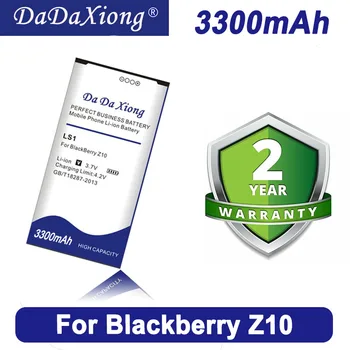 DaDaXiong 3300mAh LS1 LS-1 BlackBerry STL100-2 LTE STL100-3 Z10 STL100-1 cep telefonu Pil