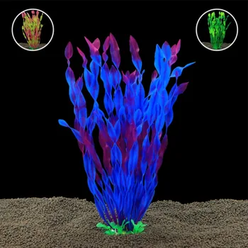 Çim Akvaryum Bitkileri Akvaryum Dekorasyon Yapay Plastik Su Bitki Çim Akvaryum Süslemeleri Bitkiler Balık Tankı Süs