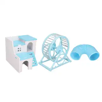 Hamster oyuncak seti Plastik Malzeme Hamster Evi Oyuncak Pet Hediye için