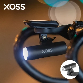 XOSS XL-400 bisiklet far su geçirmez bisiklet ışık USB şarj edilebilir MTB ön lamba 400 lümen bisiklet el feneri lamba aksesuarları