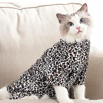 Güzel Aşınmaya Dayanıklı Kedi Giysileri Evcil Hayvan Giysileri Rahat Sıcak Tutmak