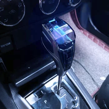 Highlander ışık iç LED kristal ışık vites topuzu vites kolu kolu topu Toyota Alphard Corolla Camry RAV4 Prado
