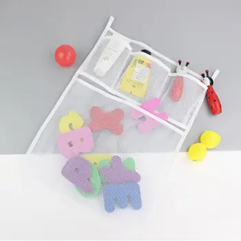 Saklama çantası Dayanıklı See - through Yüksek Kapasiteli Yerden Tasarruf Çocuk su oyuncakları Organizatör Ev Kaynağı Oyuncaklar Organizatör Çeşitli Eşyalar Çanta