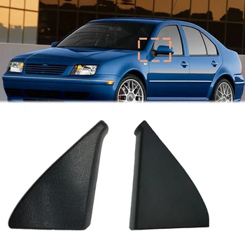 Sol Sağ ABS Kapı ayna kapağı Trim Paneli Dağı Üçgen HİÇBİR Klipler VW Golf Jetta GTI GLI MK2 191837993 191837994