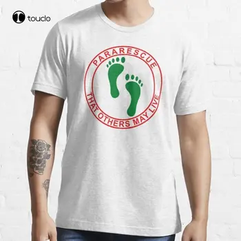 Pararescue Pj Ayak T-Shirt Tee Gömlek Hıristiyan Tişörtleri Kadınlar Özel Yetişkin Genç Unisex Dijital Baskı Tee Gömlek Özel Hediye
