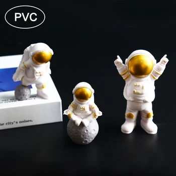 Evren Roket Astronot Mutlu Doğum Günü Pastası Topper Mektup Tatlı Dekorasyon çocuk Günü için Güzel Hediyeler Parti Malzemeleri