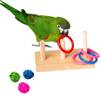 Komik Papağan Oyuncaklar Eğitici Papağan Kuşlar Oyuncaklar Trick Prop Interaktif Kakadular Amerika Papağanı Lovebird Parakeets Papağan Hediye