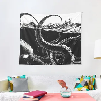 Kraken Kuralları Deniz Goblen Ev Dekorasyonu Şeyler Odası Halı Duvar Anime Dekor