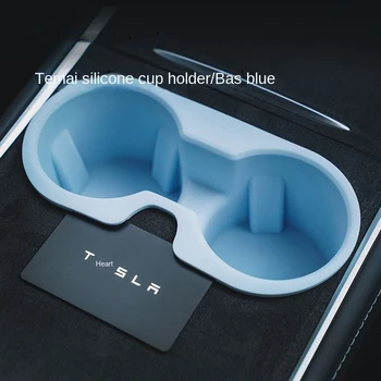 2021-2023 Su Bardağı Tutucu saklama kutusu Konsol Bardak Tutucu Eklemek Yenileme Merkezi Konsol Tesla Modeli 3 Model Y 2021 2022