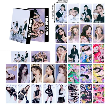 30 Adet / takım Kpop ITZY AYAKKABI Fotocard Yeni Albümü Kore Kartpostal Idol Lomo Kartları Fotocard Sevimli Poster Baskı Hayranları İçin Hediye