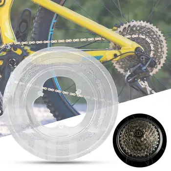 1 adet Bisiklet Tekerleği Konuştu Koruyucu Güvenlik Bisiklet Tekerleği Konuştu Koruyucu Disk Koruma Bisiklet Kaset Freewheel koruma kapağı 135mm