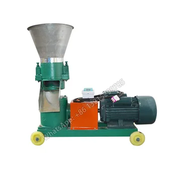 Pelet Makinesi Yem Kırma 100-150 kg / saat ıslak ve kuru Yem Gıda pelet üretme makinesi Hayvan Yetiştiriciliği Yem İşlemci 220 V / 380 V