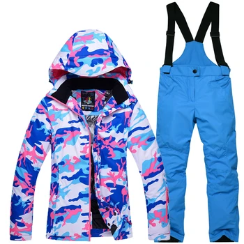 Açık Kış Çocuk Termal Kayak Takım Elbise Erkek Kız Kayak Ceket pantolon seti Rüzgar Geçirmez Snowboard Kar Ceketler Çocuklar Kayak Takım Elbise