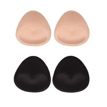 Kadın Sutyen Yastıkları Ekler Sutyen Bardak Ekler Yumuşak Göğüs Ekleme Pedleri Üçgen Sünger Pedleri Sutyen Aksesuarları Bikini Spor Mayo