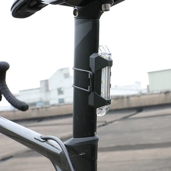 Bisiklet ışığı su geçirmez arka kuyruk ışık LED USB tarzı şarj edilebilir veya pil tarzı bisiklet bisiklet taşınabilir ışık