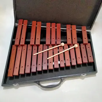 Orff Perküsyon Enstrüman 25 Ton Katlanır Ksilofon Çocuk Müzik Aydınlanma Erken Eğitim Enstrüman Oyuncak