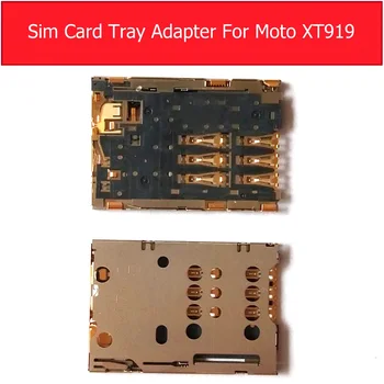 Orijinal Sım kart soketi Motorola Moto xt919 Sım Kart Tepsi Konektörü nokia n8 c7 c-00 Sım Adaptörü Yedek parça tamir