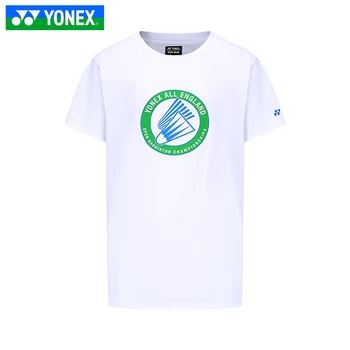 Yonex tenis spor Forması spor giyim spor badminton kısa kollu tişört erkekler kadınlar YOB23002