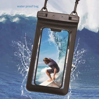 Drift Dalış Yüzme Su Geçirmez Çanta IPX8 Cep Telefonu Kılıfı PV Kapak Hafif Cep Telefonu Coque Kapak Yüzme Aksesuarları