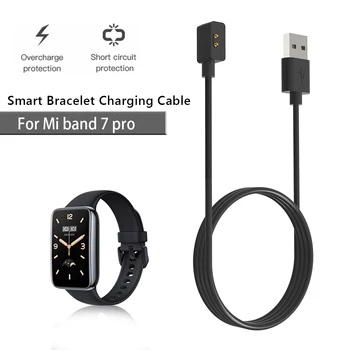 Pratik Akıllı İzle Kablosuz USB Şarj Kablosu için Xiaomi Mi Band 7 Pro Akıllı İzle Şarj Güç Adaptörü Aksesuarları
